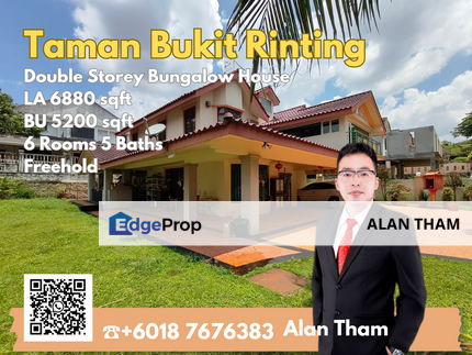 With MBJB Approval Bungalow at Taman Bukit Rinting for Sales , Johor, Masai