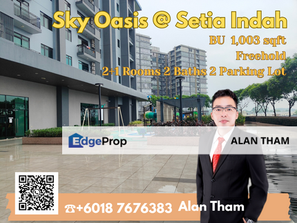 Cheap ! Cheap ! Cheap price! Sky Oasis Residences Setia Indah for sales, Johor, Johor Bahru