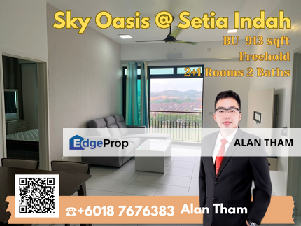 Cheap price and Renovation Unit ,Sky Oasis Residences Setia Indah for sales , Johor, Johor Bahru