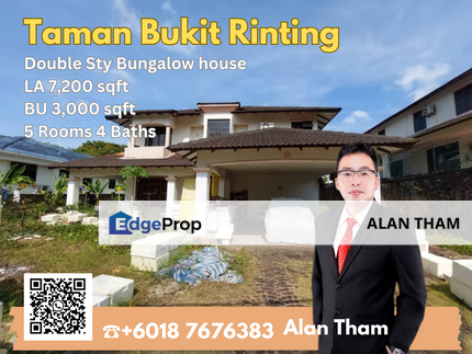 Cheap price bungalow house at Bukit Rinting For Sales , Johor, Masai