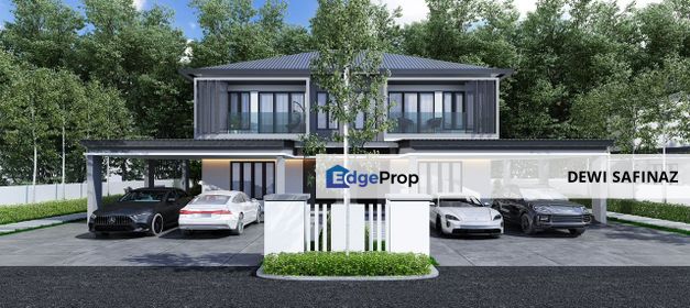 New Double Storey terrace for sale, Sarawak, Kuching