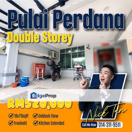 Taman Sri Pulai Perdana Double Storey Unblock View , Johor, Skudai