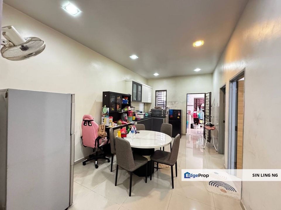 Taman Nusa Bestari 2 Skudai Johor Single Storey Terrace House Renovated Unit Fully Extended and Attic, Johor, Skudai