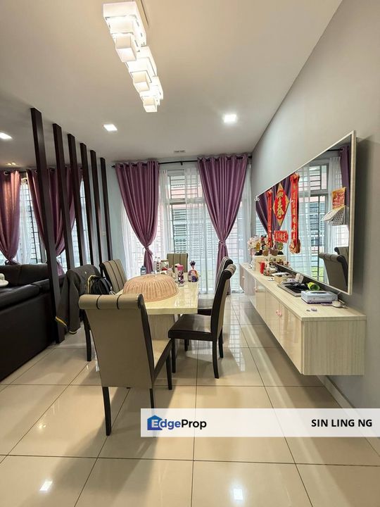 Taman Pulai Hijauan Kangkar Pulai Johor Jalan Palma Double Storey Cluster House Unblock View Renovated and Freehold, Johor, Kangkar Pulai