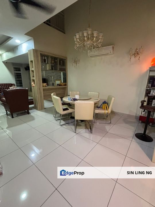 Taman Nusa Sentral Iskandar Puteri Johor Triple Storey Superlink House Renovated Freehold Near Second-Link, Johor, 