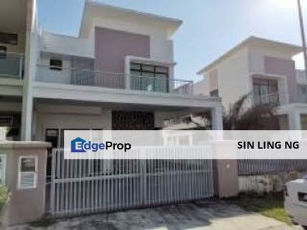 Taman Pulai Hijauan Kangkar Pulai Johor Jalan Penaga Double Storey Cluster House Freehold, Johor, Kangkar Pulai