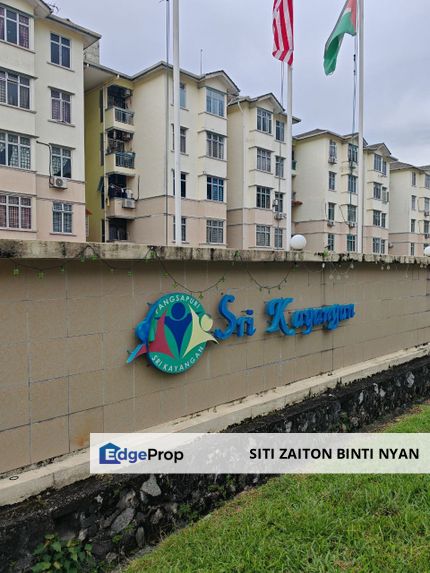 APARTMEN SRI KAYANGAN FOR SALE!! LOW LEVEL!! YARD &BALCONY!!STRATA READY!! , Kuala Lumpur, Ampang