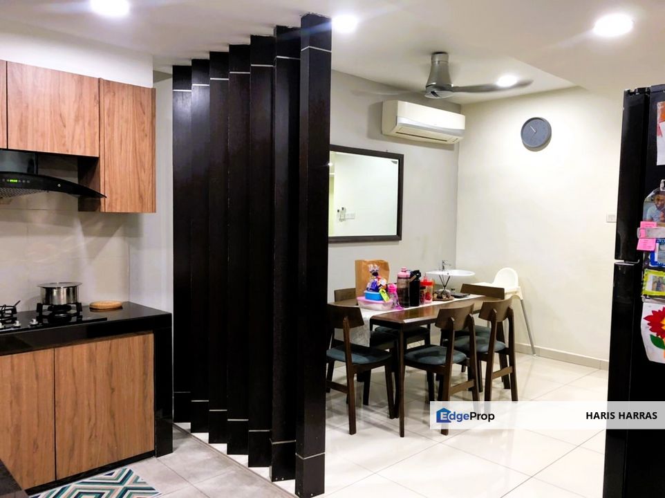 FACING OPEN & FULLY FURNISHED | Double Storey Terrace, Seksyen 25, Taman Sri Muda Shah Alam, Selangor, Shah Alam