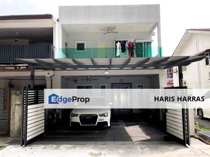 FACING OPEN & FULLY FURNISHED | Double Storey Terrace, Seksyen 25, Taman Sri Muda Shah Alam, Selangor, Shah Alam