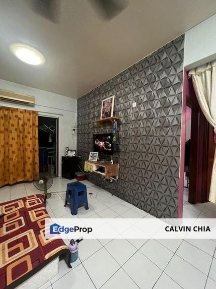 Prima Bayu Apartment Klang  1150 sqft 3R 2B Low Floor, Selangor, Klang