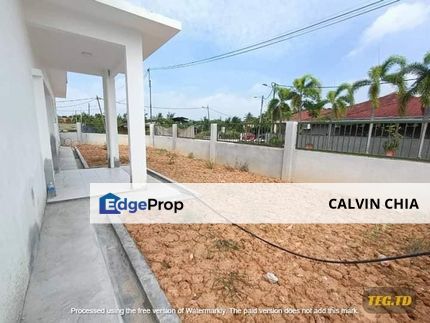 new house kapar batu 5 batu 5 single storey house for sell, Selangor, Kapar 