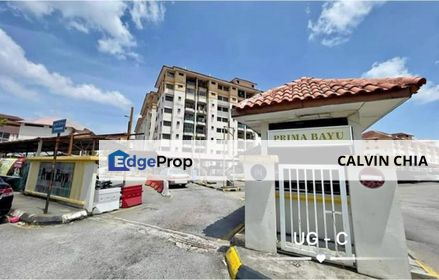 Prima Bayu Apartment *[Lower Floor]* For Sale 😍 Asking Price RM315,000  -969sqft, Selangor, Klang