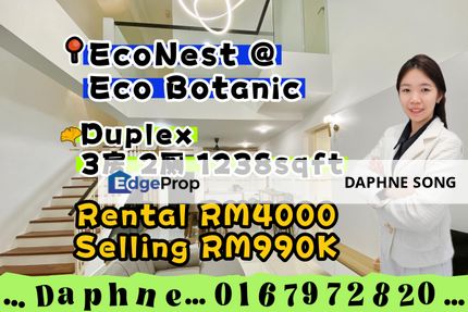 Eco Nest duplex near eco botanic sunway medini, Johor, Nusajaya