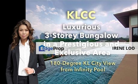 KLCC  |  3-Storey Bungalow in Highly Exclusive Area, Kuala Lumpur, KLCC