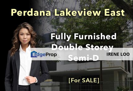 Perdana Lakeview East  |  Fully Furnished Double Storey Semi-D [For SALE], Selangor, Cyberjaya