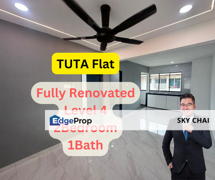 Fully Renovated Flat High Floor@Blk67,Taman Ungku Tun Aminah,Skudai, Johor, Johor Bahru