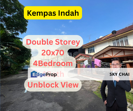 Double Storey Terrace House@Jalan Kempas Indah 8,Taman Kempas Indah,Skudai, Johor, Johor Bahru