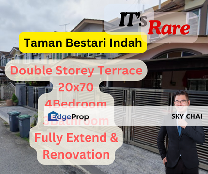 Fully Extend & Renovated Double Storey Terrace House@Janan Bestari,Taman Bestari Indah,Ulu Tiram, Johor, Ulu Tiram