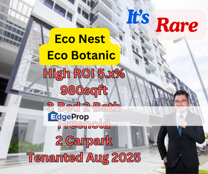 High Floor Tenented With High ROI 3 Bedroom@Eco Nest,Eco Botanic,Iskandar Puteri,Nusajaya, Johor, Nusajaya