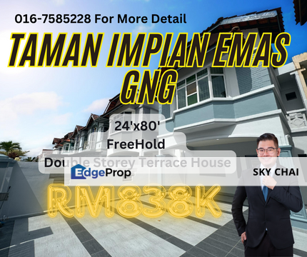 Fully Renovation Double Storey Terrace House@Jalan Impian Emas,Taman Impian Emas, Johor, Skudai