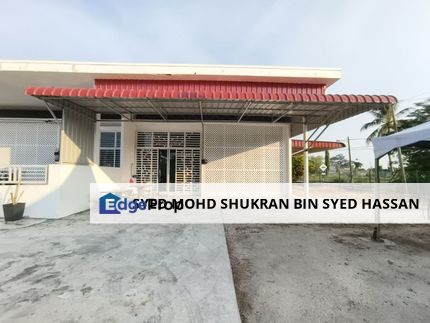 TAMAN KEMUDI SEMI D SINGLE STOREY END LOT-TANAH LUAS, Kedah, Kota Setar