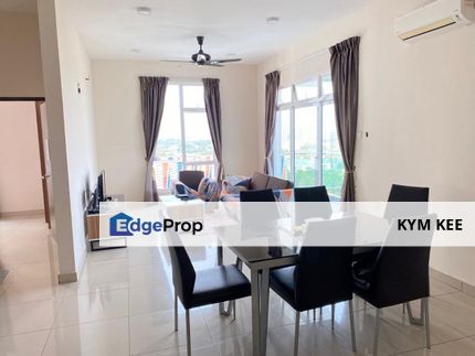 M condominium 3 Bed Fully Furnished Larkin Perdana Near JB Town CIQ, Johor, Johor Bahru
