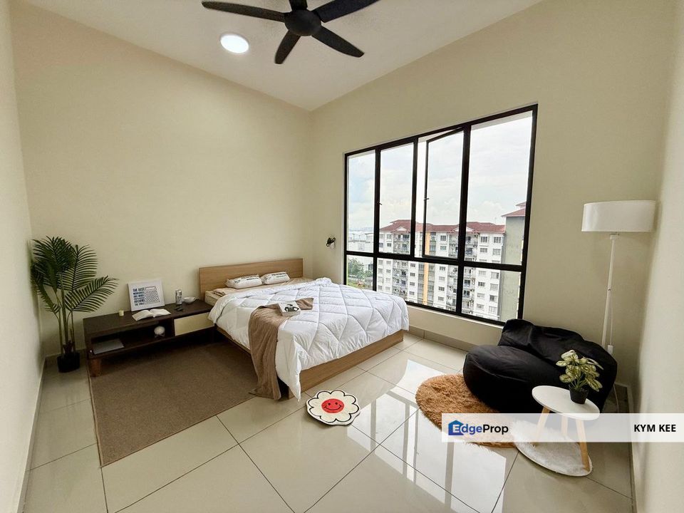 Impian Senibong Residence 3+1 Bed Fully Furnished Near Permas JB Town CIQ, Johor, Permas Jaya/Senibong