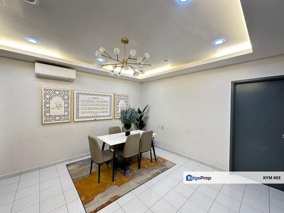 【Renovated】Nusa Sentral Double Storey 18x60 Medium Cost House , Johor, 