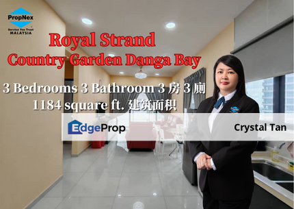  🔥🔥📍Royal Strand Country Garden Danga Bay 🔥🔥  🛏️ 3 Bed 3 Bath #3房3廁, Johor, Johor Bahru