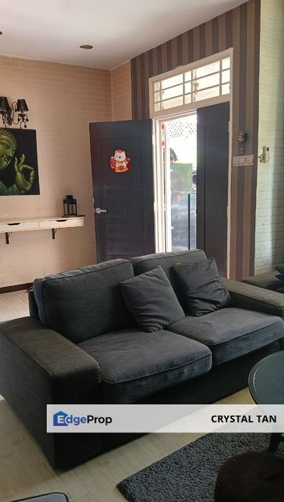 🏡  2 楼半角头全装修单位  ☘ 士古來好房子介绍 ❗️🎉🎉 ☘️ Corner Lot 还有 Extra Land  20ft 📍Jalan Hang Lekir @ Taman Skudai Baru 2 , Johor, Skudai