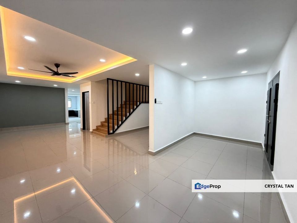 Senai Baru双层排屋22x80sqft ‼️ 全装修全扩建单位30 Minutes to CIQ , Double Storey Terrace House 22x80sqft, Freehold, RM528k only, Johor, Senai