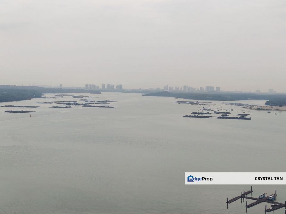 🔥【＃海景公寓 · ＃低门槛入手】🔥＃全家私 ＃拎包入住 ，＃省装修成本 #FULLOAN Can Full Loan Seaview unit Amberside @ Country Garden Danga Bay, Johor, Johor Bahru