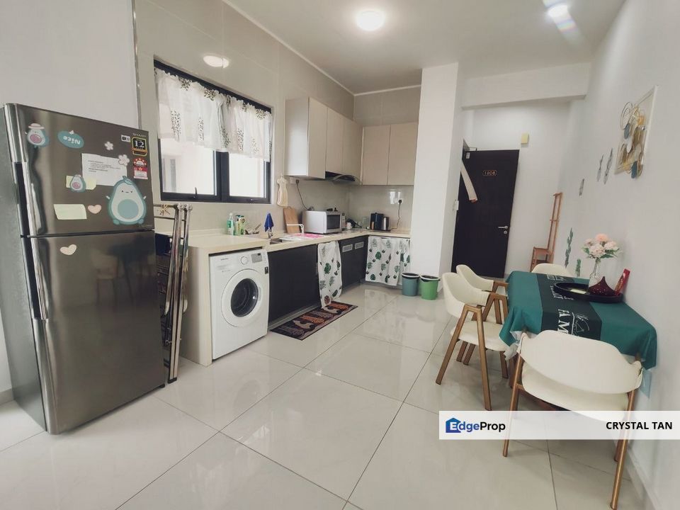 🔥【＃海景公寓 · ＃低门槛入手】🔥＃全家私 ＃拎包入住 ，＃省装修成本 #FULLOAN Can Full Loan Seaview unit Amberside @ Country Garden Danga Bay, Johor, Johor Bahru