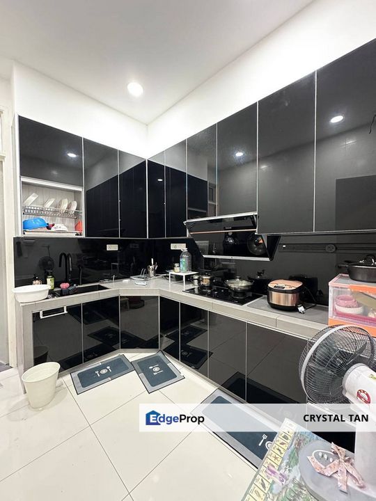 Eco Cascadia Jupiter大款式全装修双层排楼 全屋智能家居系统价值20k+! 即使人在国外也能远程控制整间家👍🏻, Johor, Johor Bahru