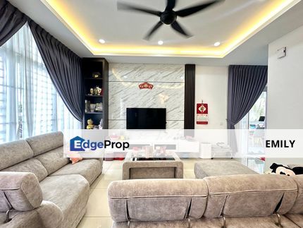 Setia Eco Cascadia FULLY RENOVATED  with Extra Land Ready Move In Unit For Sale 🔥 🔥 🔥  , Johor, Johor Bahru