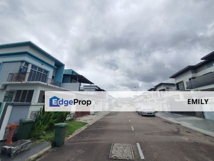 Pulai Hijauan Jalan Palma Double Storey Cluster 双层田字屋Bare Unit For Sale 🔥 🔥 🔥 , Johor, Kangkar Pulai