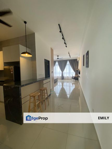 Twin Tower Studio Fully Furnished For Rent Walking 🚶 to CIQ, Johor, Johor Bahru