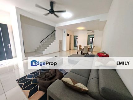 Eco Summer Knighton  2 Storey Terrace House Fully Furnished SOUTH For Rent 🎏 🎏 , Johor, Johor Bahru
