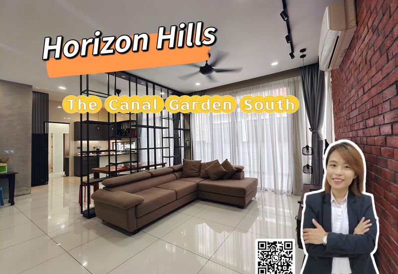 Horizon Hills The Canal Garden South Fully Furnished SOUTH Facing Unit For Rent 🎏🎏
