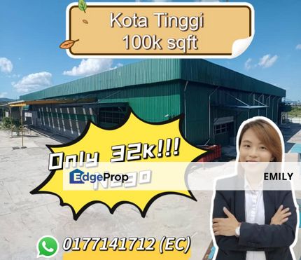 Kulai Jalan Tenggara at Jalan Kota Tinggi Industrial Medium Industry Factory For Rent 🎏 🎏, Johor, Kulai