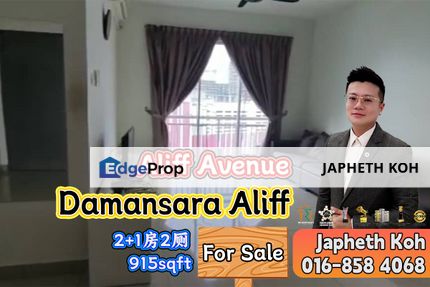 The Aliff Residence 2+1 Bedroom Unit @ Tampoi For Sale, Johor, Johor Bahru