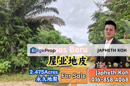 Kempas Baru - 2.475 Acres Residential Land For Sale, Johor, Johor Bahru