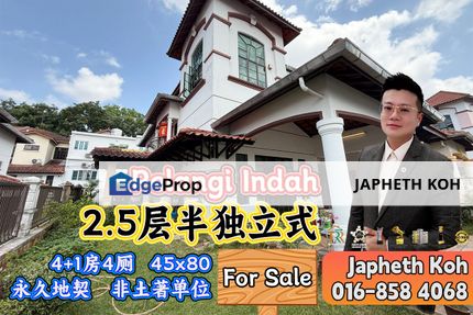 Pelangi Indah - 2.5 Storey Semi-D House For Sale, Johor, Ulu Tiram