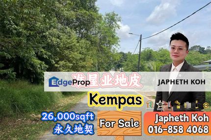Kempas - Residential Land For Sale, Johor, Johor Bahru