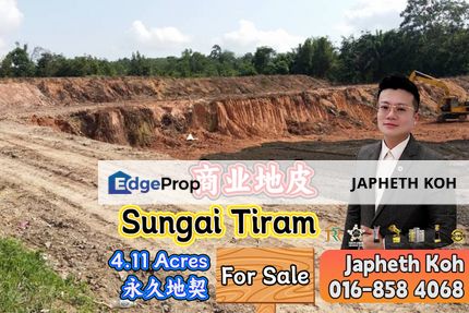 Sungai Tiram - 4.11 Acres Commercial Land For Sale, Johor, Ulu Tiram