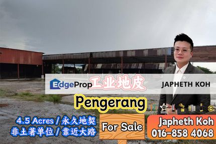 Pengerang - 4.5 Acres Industrial Land For Sale, Johor, Pengerang