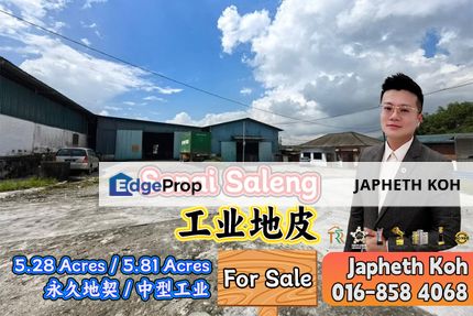 Senai Saleng - Medium Industry Land For Sale, Johor, Kulai