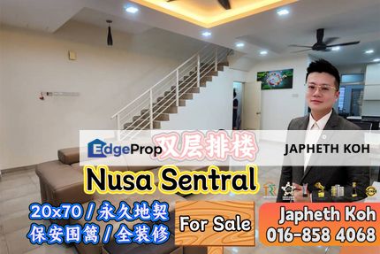 Nusa Sentral - Double Storey Terrace House For Sale, Johor, Nusajaya