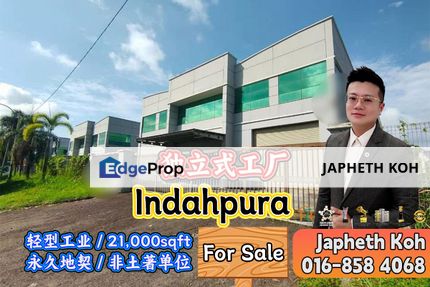 Indahpura Detached Factory For Sale, Johor, Kulai