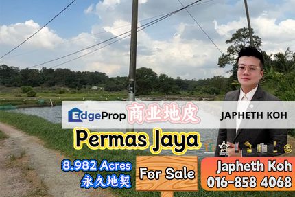 Permas Jaya Commercial Land For Sale, Johor, Johor Bahru